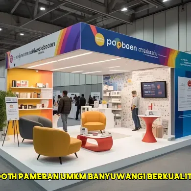 booth pameran umkm banyuwangi berkualitas